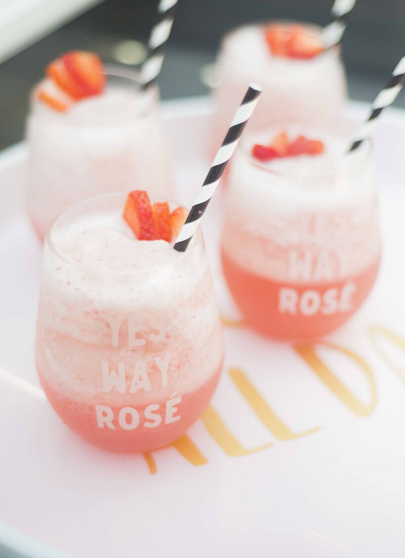 The Only Frosé Recipe You’ll Want To Make This Summer